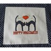 Doll Clothes Superstore Bib Apron Kitchen Or Restaurant Adjustable Neck Waist Strap Halloween Black Cats - 2 of 3