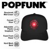 Justice League Cyborg Logo Foam Trucker Cap Black - 2 of 4