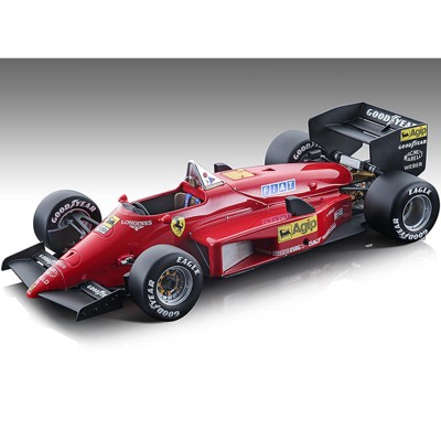 1985 Ferrari 156-85 Michele Alboreto Press Version "Mythos Series" Limited Edition to 60 pieces 1/18 Model Car by Tecnomodel