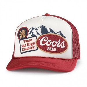 Adult Coors Beer Taste the High Country Iconic Roscoe Foamy Adjustable Hat - 1 of 4