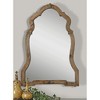 Uttermost Agustin Light Walnut Mirror - 2 of 3