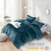 BAGOKIE 2/3 Pieces Velvet Bed in a Bag Comforter Set - 2 of 4
