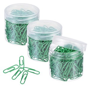 Unique Bargains Small Size Metal Prevent Tearing Pages Home Office Paper Clip 600 Pcs - 1 of 4