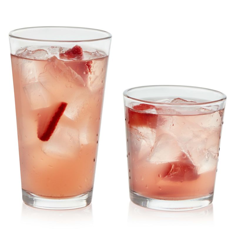 Libbey Flare 16-Piece Tumbler and Rocks Glass Set, 1 of 5