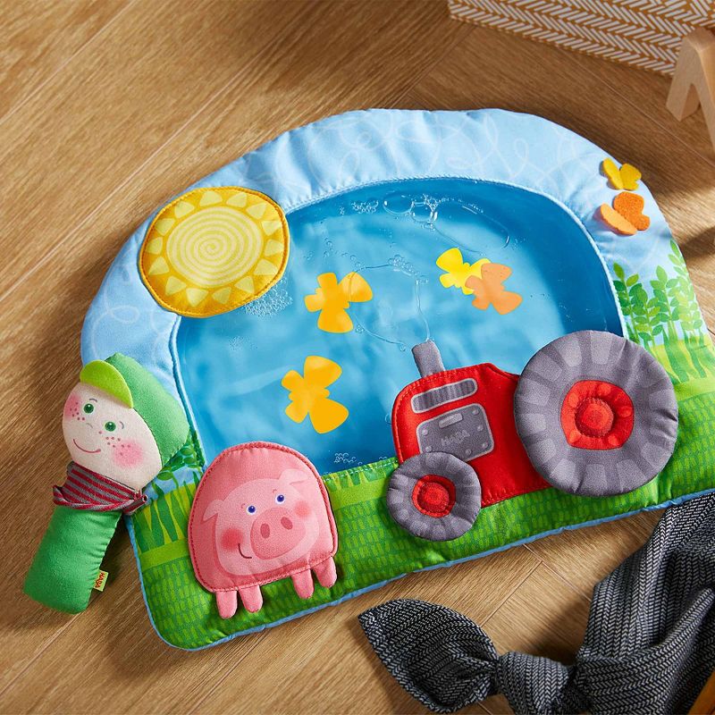 HABA On the Farm Tummy Time Water Play Mat, 2 of 5