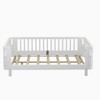 EMPIRE DIGLABS Full Size Low Profile Platform Bed Montessori Floor Bedframe with Safety Rails,Easy Assembly & No Box Spring Needed - 4 of 4