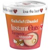 Gabriel & Daniel Instant Oatmeal with Turmeric, Almonds & Coconut | Organic, Gluten-Free, Non-GMO – High Fiber & Protein Breakfast – 6 Pack - 2 of 4