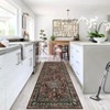 Coolmee Area Rugs for Living Room Washable Vintage Distressed Rug Soft Non Slip Area Rug for Bedroom Dining Room Home Office - 2 of 4