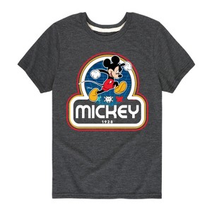 Boys' - Disney - Mickey Jump Retro Short Sleeve Graphic T-Shirt - 1 of 4