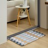 VECELO Front Door Mat Welcome Mat, Absorbent Muddy Kitchen Rugs, Non-Slip Rubber Backing Doormat - 4 of 4
