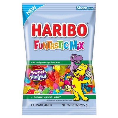 Haribo Funtastic Mix Gummy Candy - 8oz