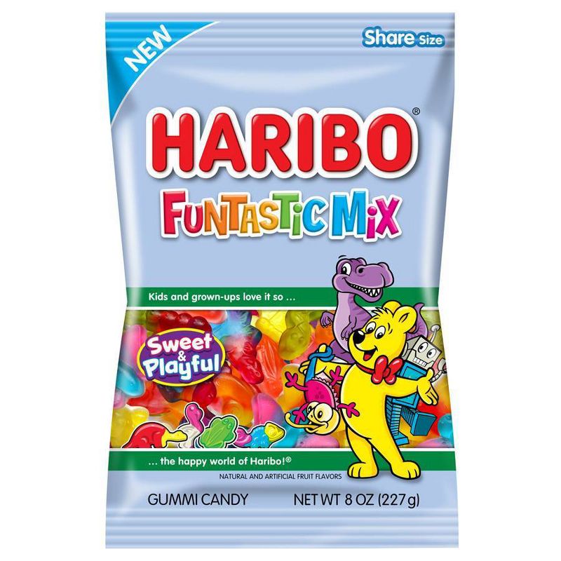 Haribo Funtastic Mix Gummy Candy - 8oz, 1 of 4
