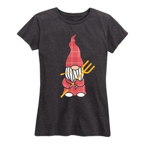 Women's - Instant Message - Farmer Gnome Short Sleeve Graphic T-Shirt - 1 of 4