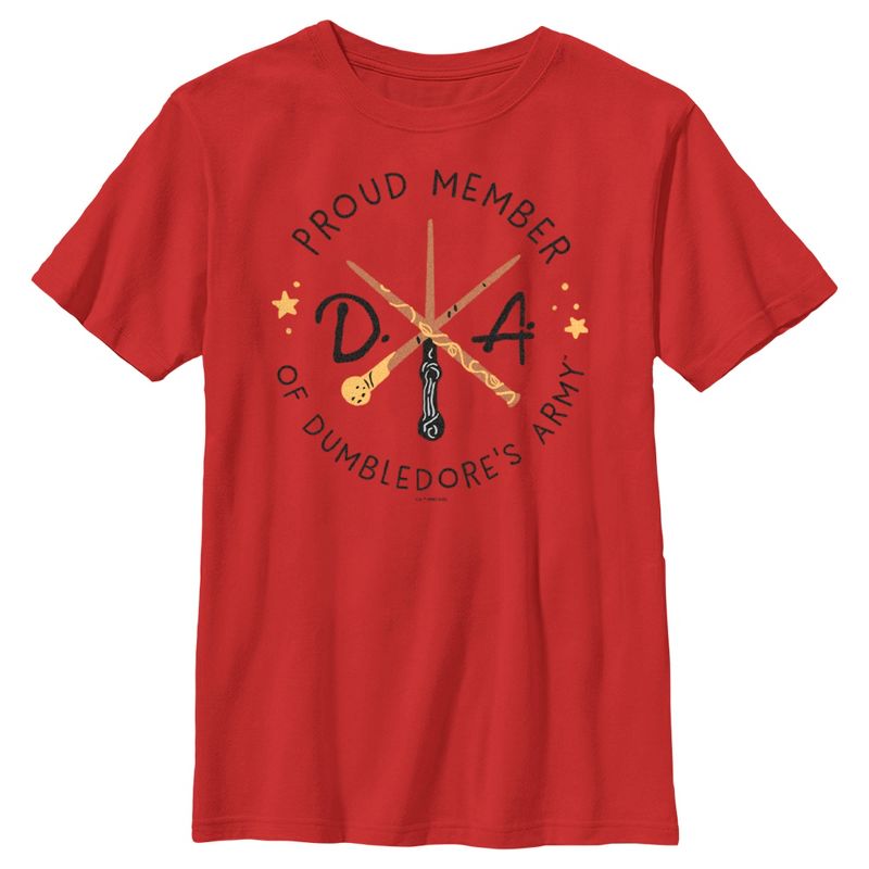 Boy's Harry Potter Proud Member of Dumbledore's Army T-Shirt, 1 of 5