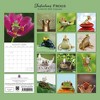 2026 Square Wall Calendar, Fabulous Frogs, 16-Month Animals Theme with 180 Reminder Stickers (12x12 In) - 4 of 4