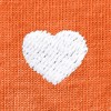 Dalix Mens Lil Heart Midweight Cotton Tee - 2 of 4