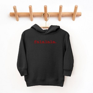 The Juniper Shop Falalala Puff Print Toddler Graphic Hoodie - 1 of 3