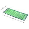 Pool Central 76" Green and Gray Inflatable Sun Tanning Swimming Pool Mattress Raft - 4 of 4