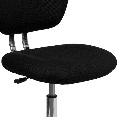 Black Mesh Mid-Back Swivel Task Office Chair