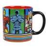 Marvel Multi Character 16oz Black Ceramic Mug - 4 of 4