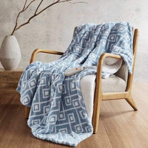NicBex 1PC Dream Soft Heated Blanket, 5 Heat Settings Throw Blanket, 50x60" Blanket for Living Room or Bedroom, Overheat Protection, Bedroom Decor - 1 of 4