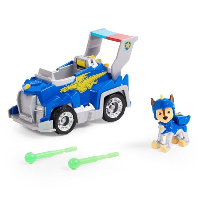 PAW Patrol: Rescue Knights - Transforming Car with Chase Action Figure
