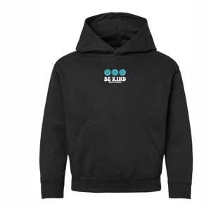 The Juniper Shop SmileyWorld Embroidered Be Kind Turning Smiles Youth Hoodie - 1 of 4