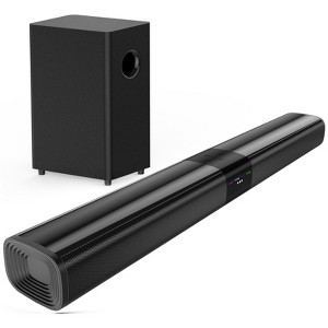 Itopfox Sound Bar for Smart TV with Subwoofer, 100W Soundbar with Optical ARC, AUX & Bluetooth 5.3, Detachable Surround Sound System for Home Theater - 1 of 4