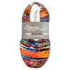 Elanze Designs Orange Yarn Craft Blend Womens Plush Lined Cozy Non Slip Indoor Soft Slippers - Medium - 3 of 4
