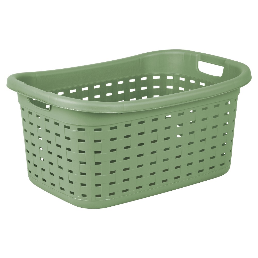 UPC 073149099686 Sterilite Weave Laundry Basket Green
