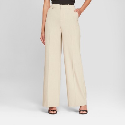 high waisted twill pants