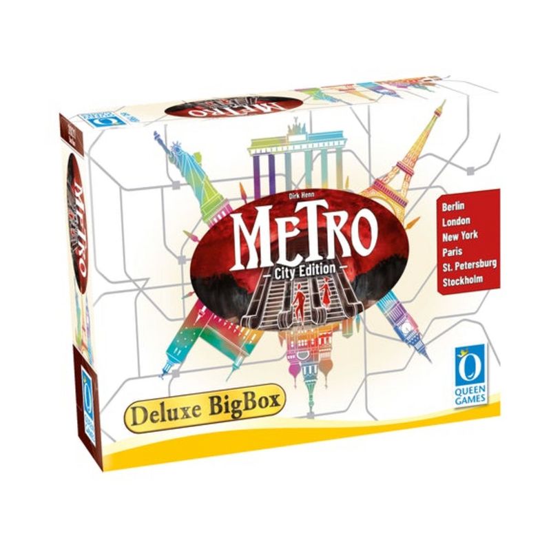 Metro - City Edition (Deluxe Big Box Edition) Board Game, 1 of 4