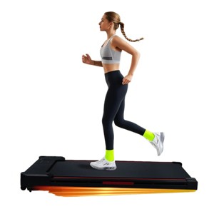 Syemin Treadmills Pad Running 2.5HP Cushioned Belt 8° Incline Portable Treadmill Spacious Surface Under Desk Home Gym Exercise, Red, 45.7"*19.9"*4.9" - 1 of 4