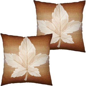 LISM Pillow Covers Cotton Linen Throw Pillow Case Set of 2 - 1 of 4