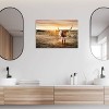 Longhorn and Yellow Sunset by Teri James Unframed Wall Canvas - iCanvas - 3 of 3