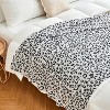 Christmas Blanket Soft Cozy Leopard Print,Warm Blanket Christmas Gift. - 4 of 4
