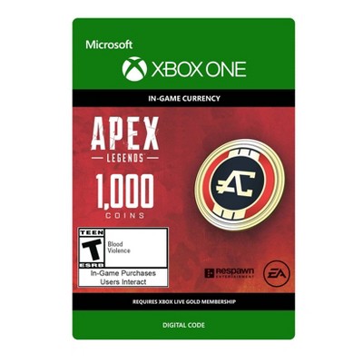 Apex Legends: 1,000 Coins - Xbox Series X|s/xbox One (digital) : Target