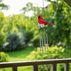 Pavilion Gift Company - Cardinals Appear - 17.5"  Wind Chime - Bells and Wind Chimes - 2 of 4