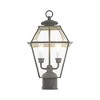 Livex Lighting Westover 2 - Light Post Light in  Charcoal - 3 of 4