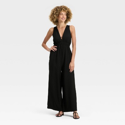 Women's Jumpsuit - A New Day™ Green Leaf