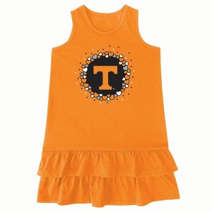 NCAA Tennessee Volunteers Toddler Girls' Ruffle Dress - 1 of 3