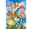 Briarwood Lane Spring House Flag 40x28 For Outdoor Sunshine Butterflies For Spring House Flag - 3 of 4