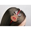 Liv & Ava GIRL'S HOLIDAY HEADBAND Red - 2 of 2