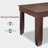 Dining Table for 6-8 People, 71" Long Dining Table with Sturdy Wooden Frame, Large Rectangular Dining Table for Living Room, Kitchen, Dining Room - 4 of 4