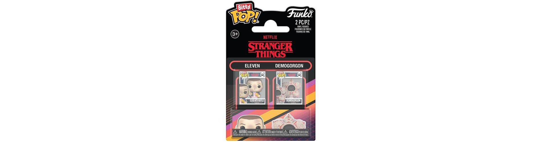 Funko - Funko Bitty POP: Stranger Things 2-Pack - Eleven & Demogorgon