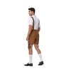Men's Halloween Festival Custome Dress Shirts Set ,Including Overalls and Top - 3 of 4