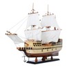 Mayflower Medium Wooden Ship – 25 Inches H Captain Line Display Model By Old Modern Handicrafts - 4 of 4