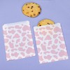 Big Dot of Happiness Pink Cow Print Rodeo Cowgirl Paper Treat Bags, Western Party Candy Bags, Greaseproof White Paper Sandwich Cookie Bags - 25 Count - 2 of 4