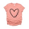 Simply Sage Market Travel Heart Short Sleeve Tee - 2 of 4