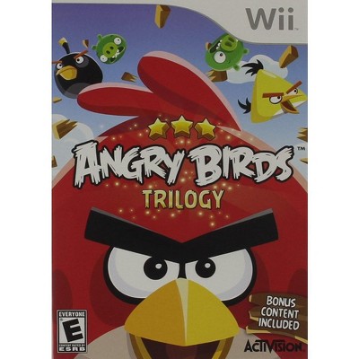 Mitt achter Vijftig Angry Birds Trilogy - Nintendo Wii : Target